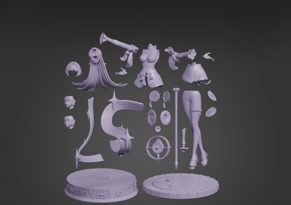 绝区零 耀嘉音3D打印模型