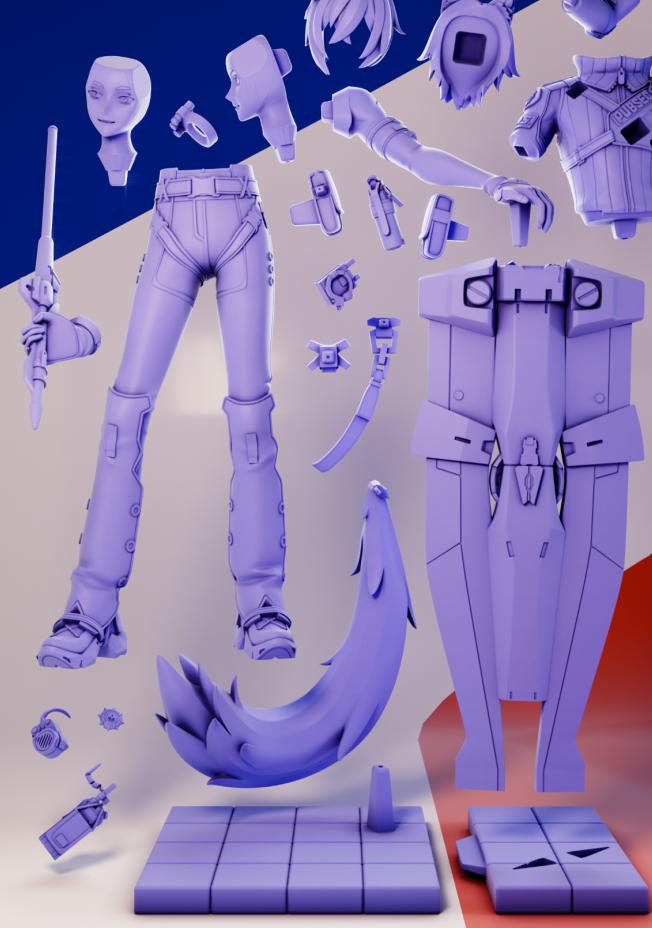 绝区零   赛斯3D打印模型