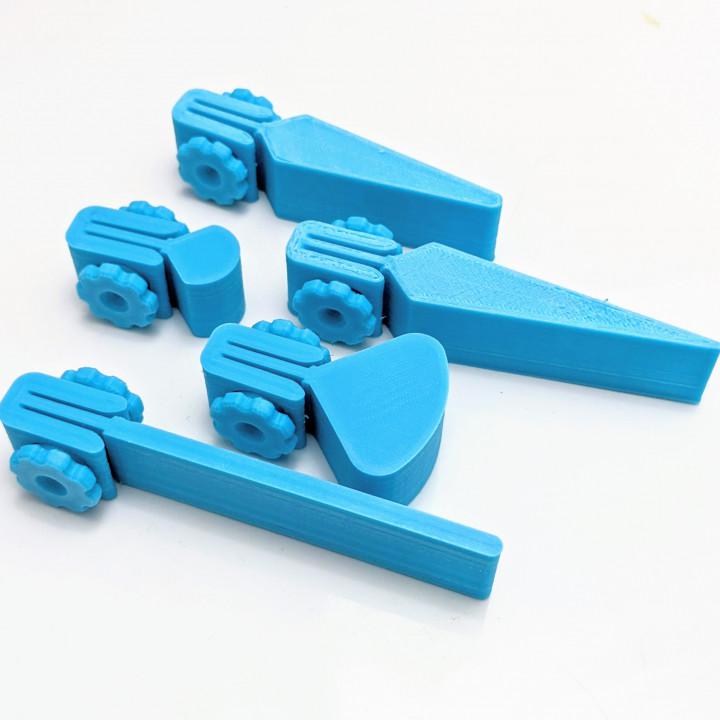 打磨夹3D打印模型