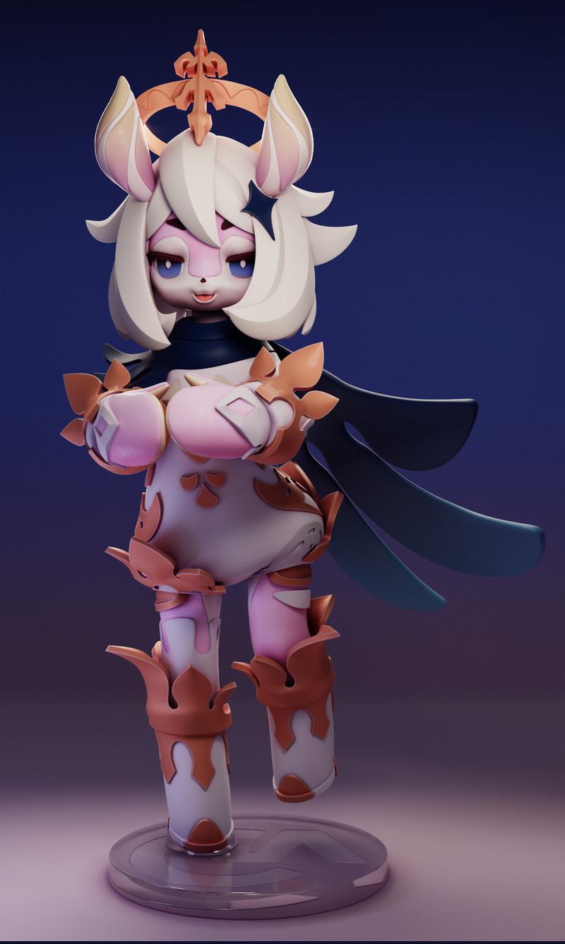 原神 美露莘3D打印模型