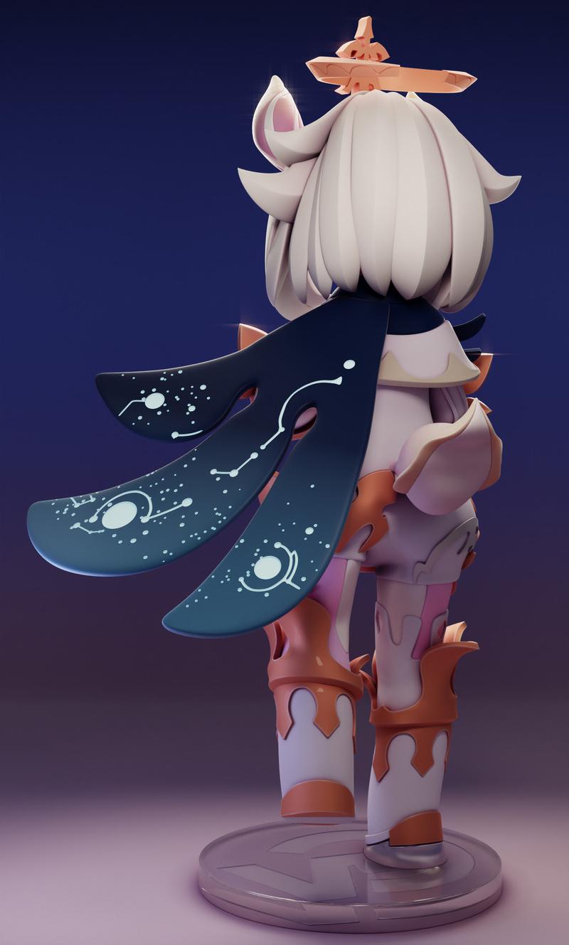 原神 美露莘3D打印模型