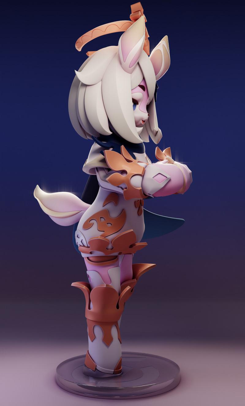 原神 美露莘3D打印模型