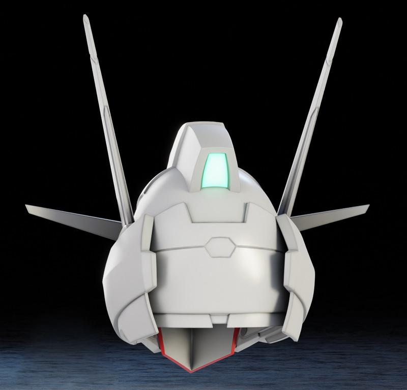 高达头盔3D打印模型