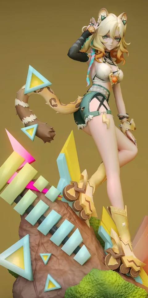 原神---希诺宁3D打印模型