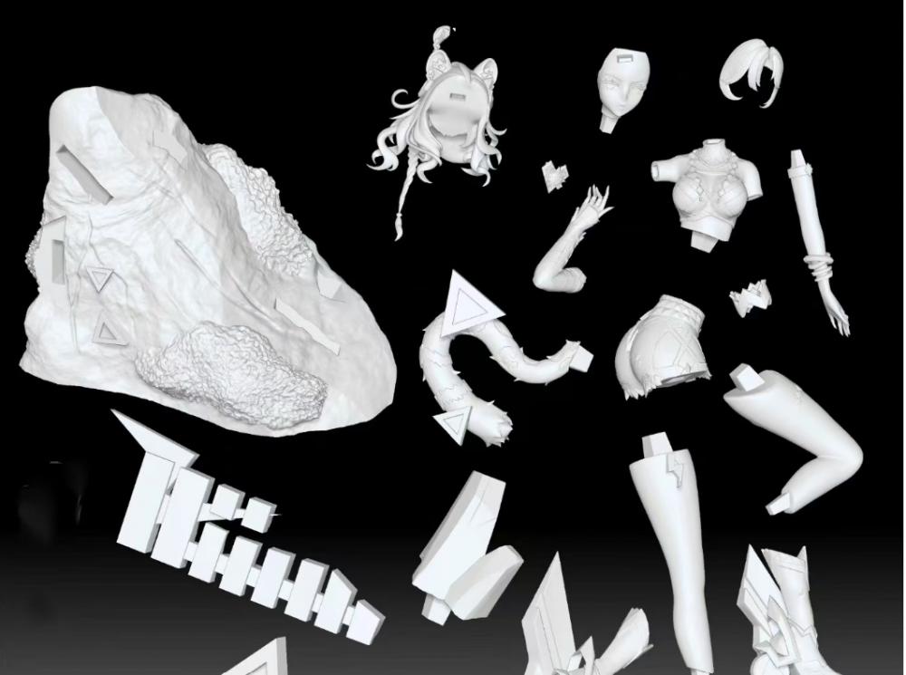 原神---希诺宁3D打印模型