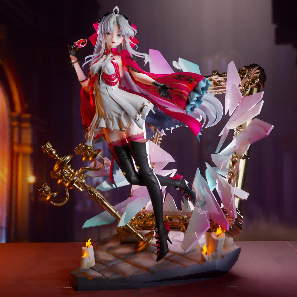 《鸣潮》珂莱塔3D打印模型