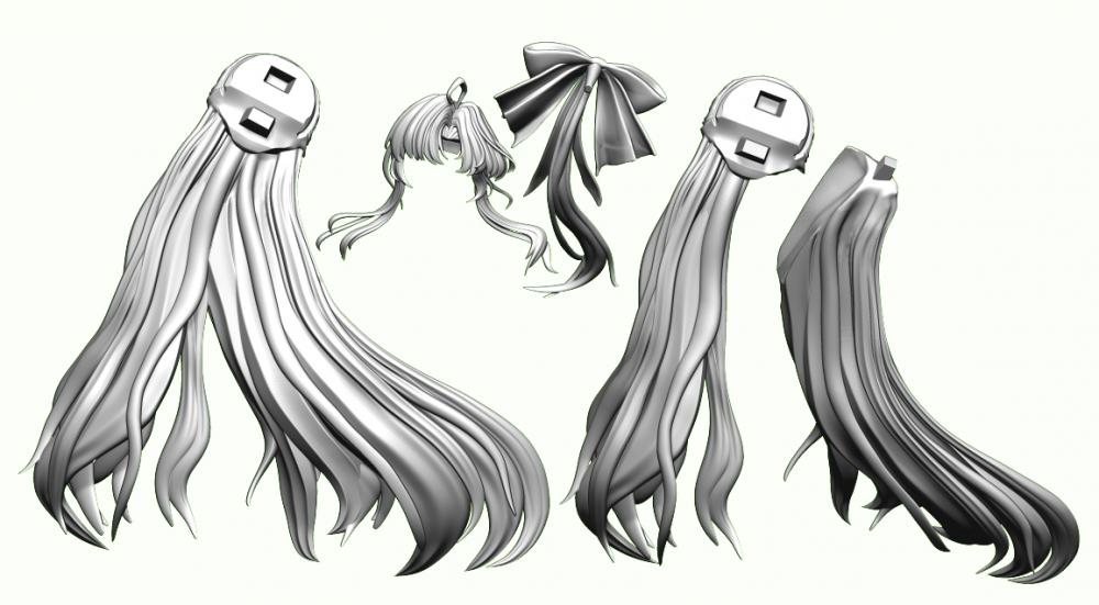 《鸣潮》珂莱塔3D打印模型