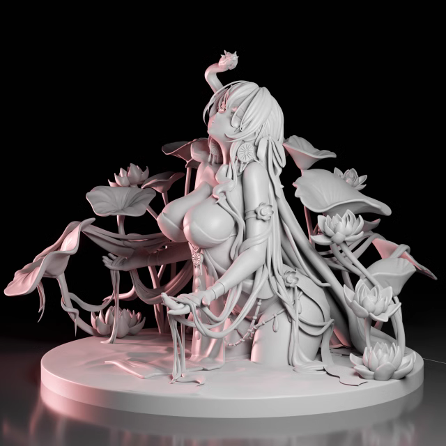 《命运指定冠位》杜尔伽 迦梨3D打印模型