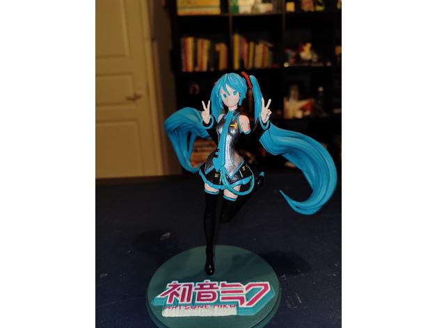 初音未来 Hatsune Miku3D打印模型