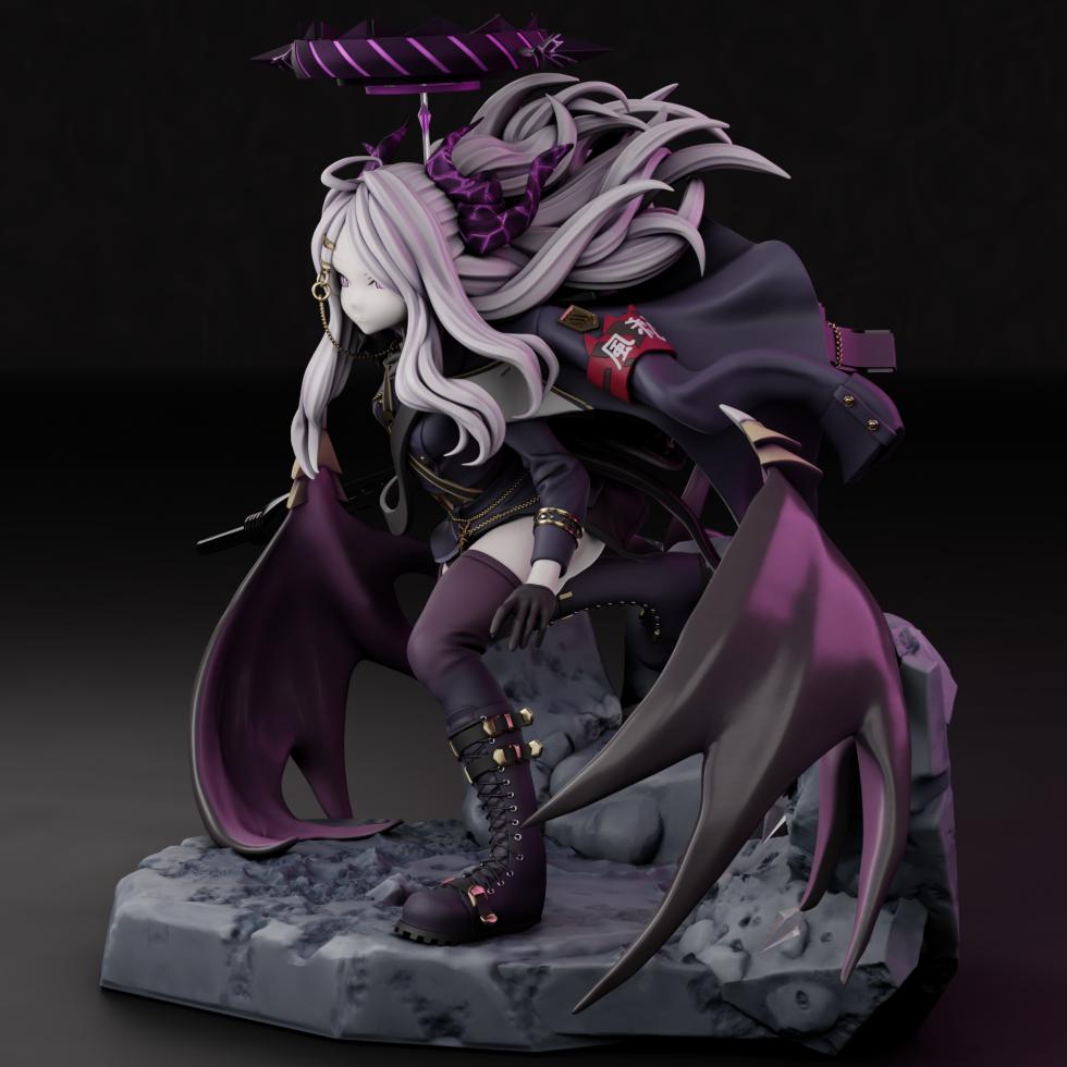 《蔚蓝档案》空崎日奈3D打印模型