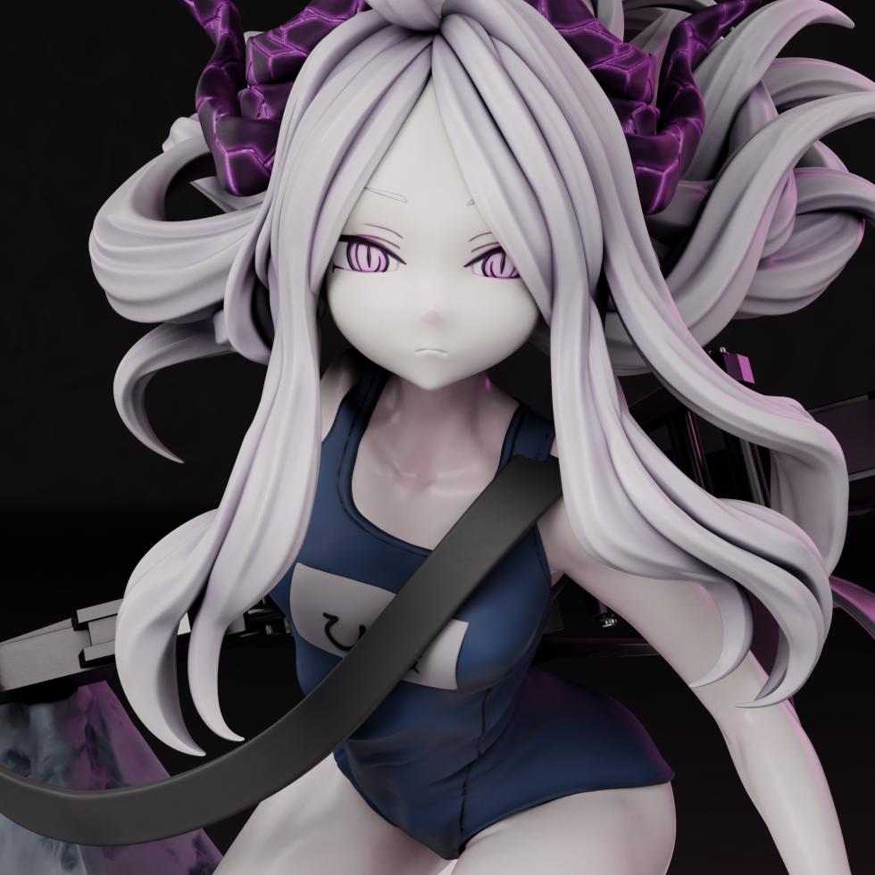《蔚蓝档案》空崎日奈3D打印模型