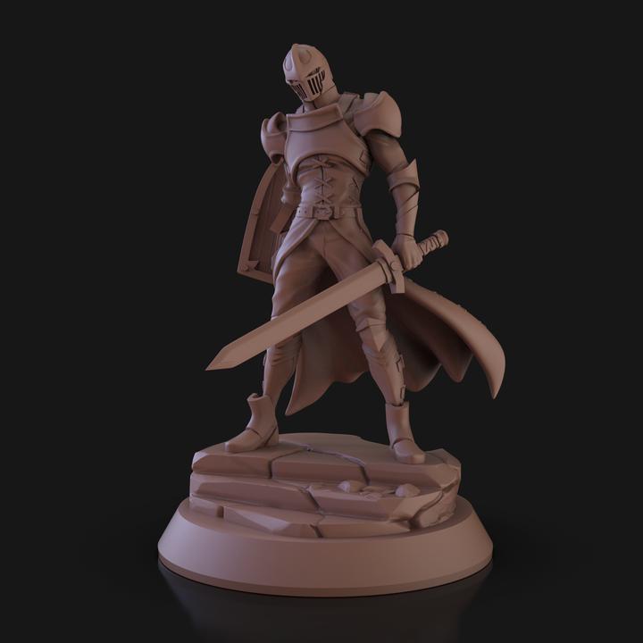 沦陷帝国的骑士3D打印模型