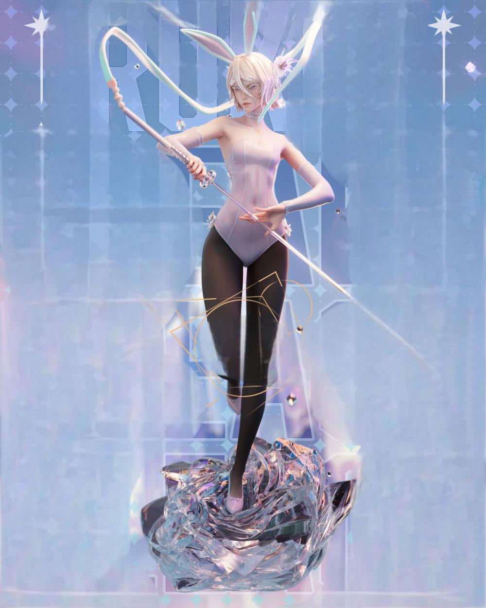 《境·界》朽木露琪亚3D打印模型