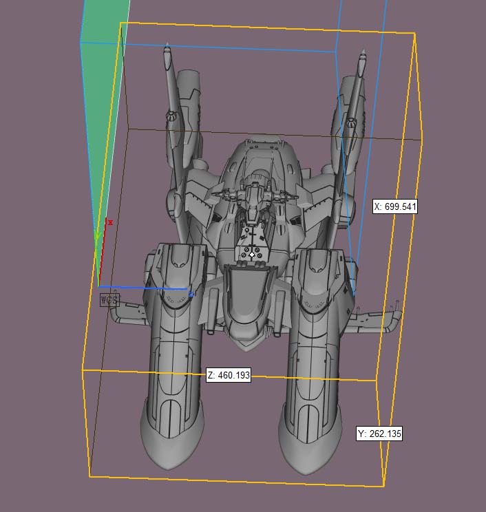 高达seed大天使号 3D打印模型