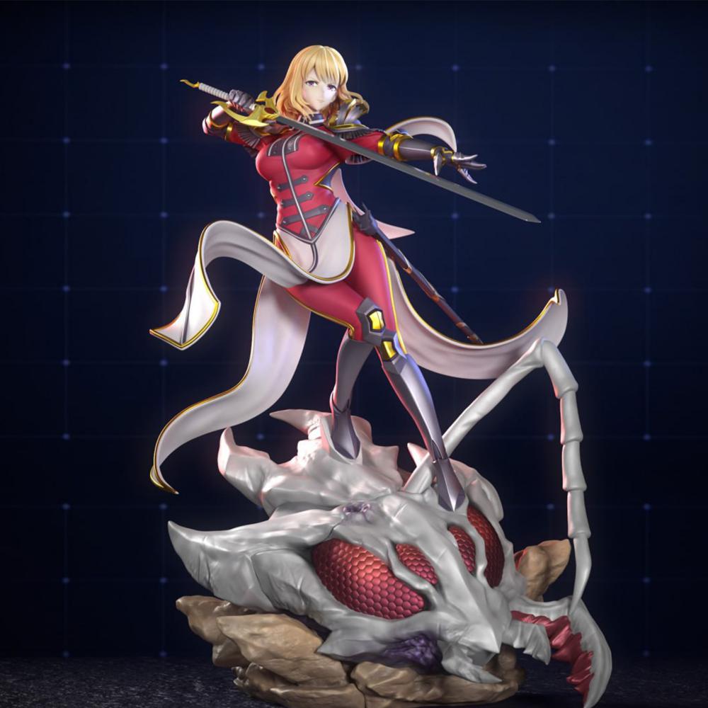 我独自升级 车慧怡 少女战士3D打印模型