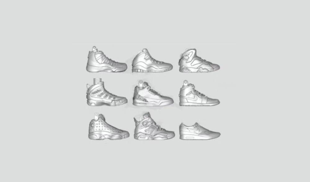 13款NIKE鞋子3D打印模型