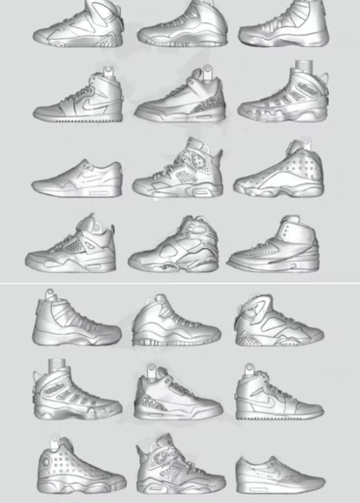 13款NIKE鞋子3D打印模型