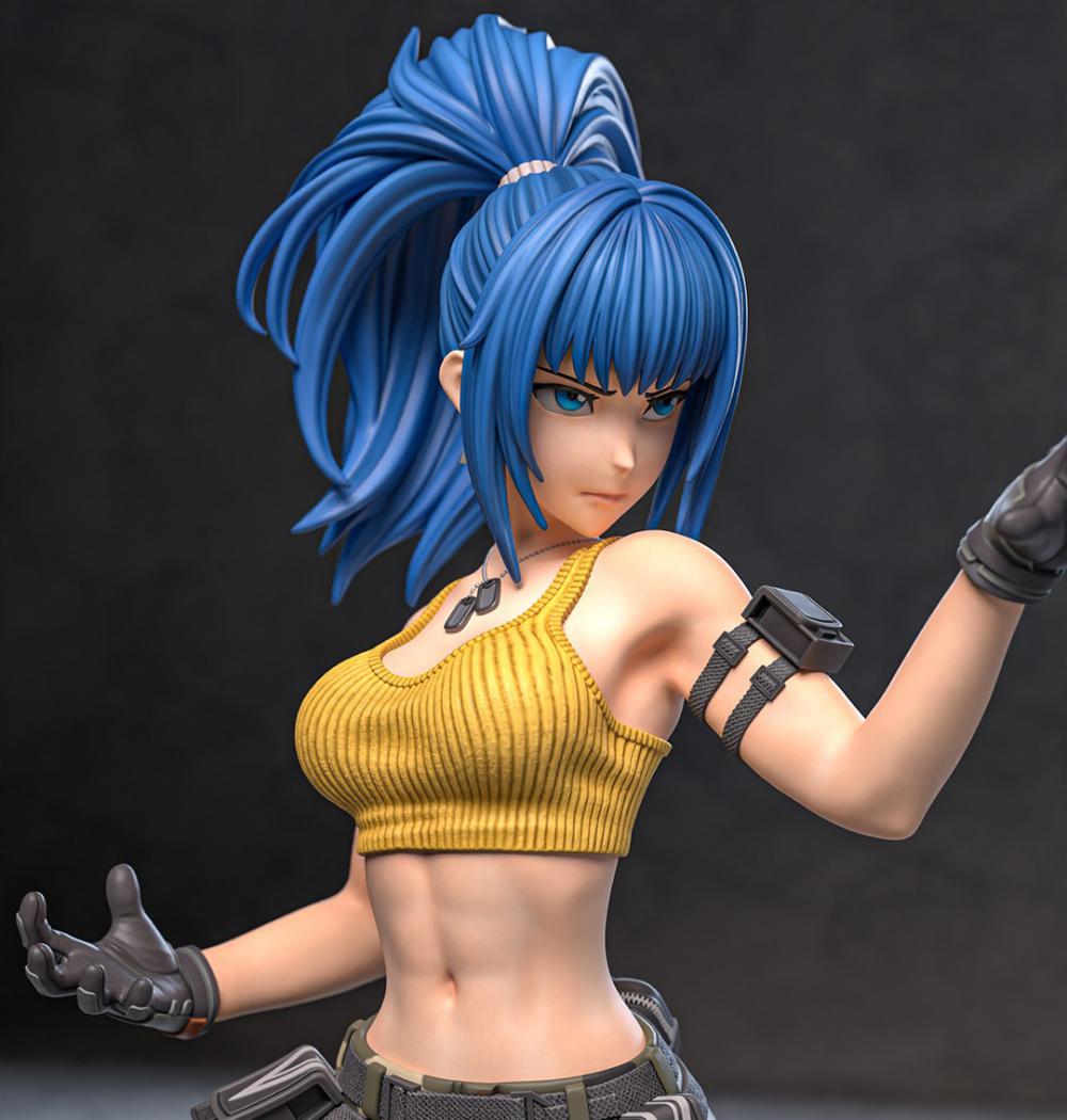 莉安娜·哈迪兰 Leona Heidern 拳皇3D打印模型