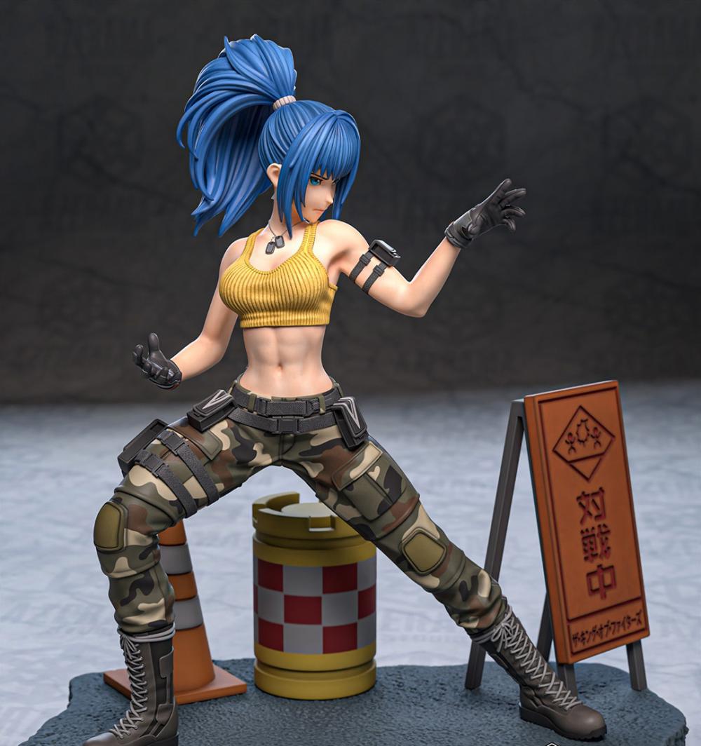 莉安娜·哈迪兰 Leona Heidern 拳皇3D打印模型