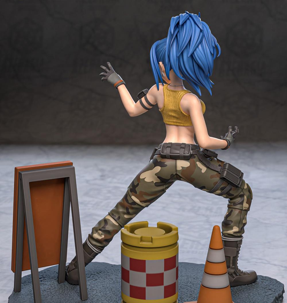 莉安娜·哈迪兰 Leona Heidern 拳皇3D打印模型