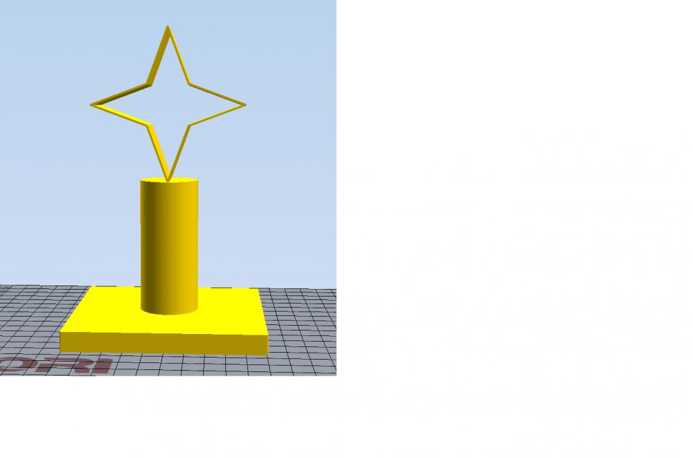 奖杯3D打印模型