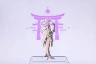 原神 七天神像 雷（无底座）3D打印模型