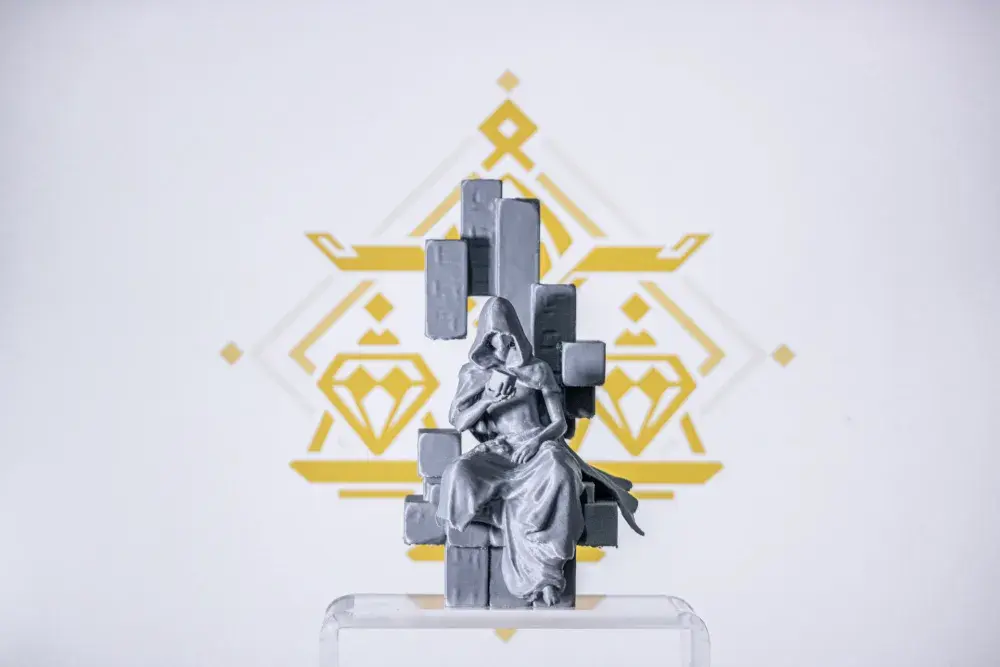 原神 七天神像 岩（无底座）3D打印模型