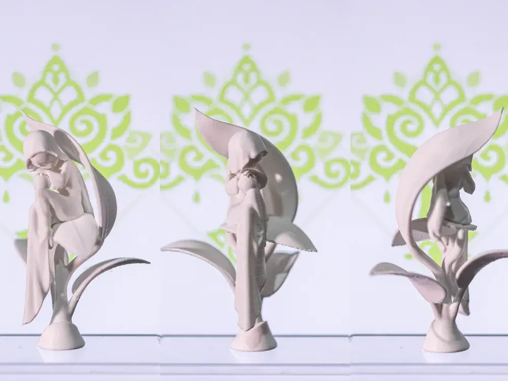 原神 七天神像 草（无底座）3D打印模型