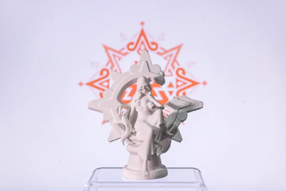 原神 七天神像 火（无底座）3D打印模型