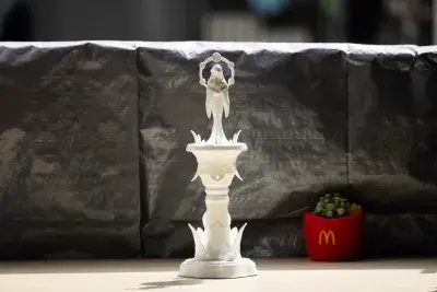 原神 七天神像 雷（含底座）3D打印模型