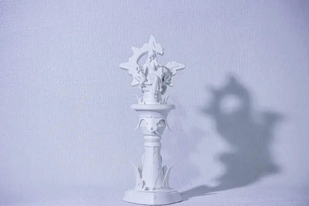 原神 七天神像 火（含底座）3D打印模型