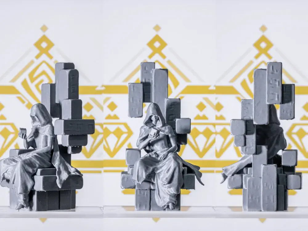 原神 七天神像 6国合集（含底座）3D打印模型