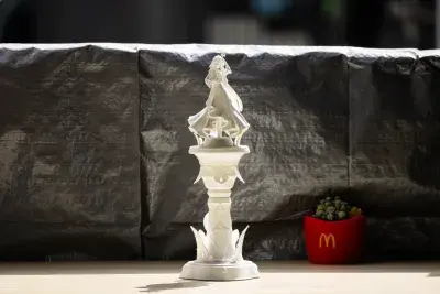 原神 七天神像 6国合集（含底座）3D打印模型