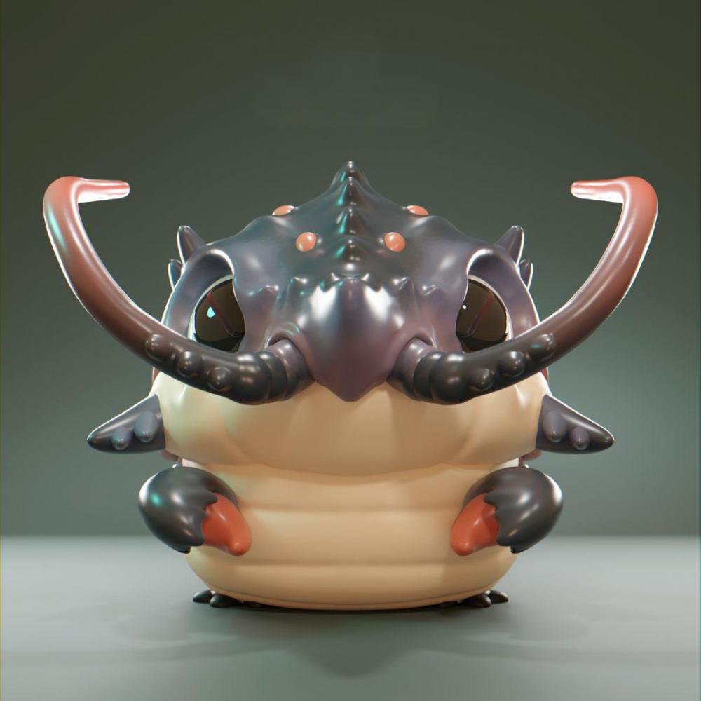【格鲁皮怪物】Lobsteru3D打印模型