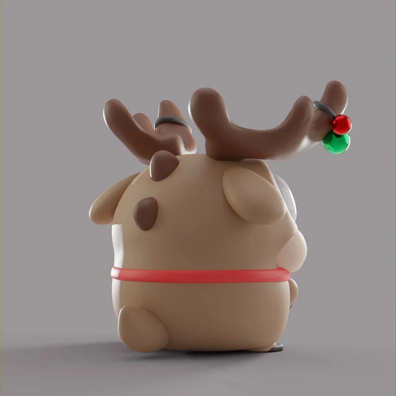 【格鲁皮怪物】reindeer3D打印模型