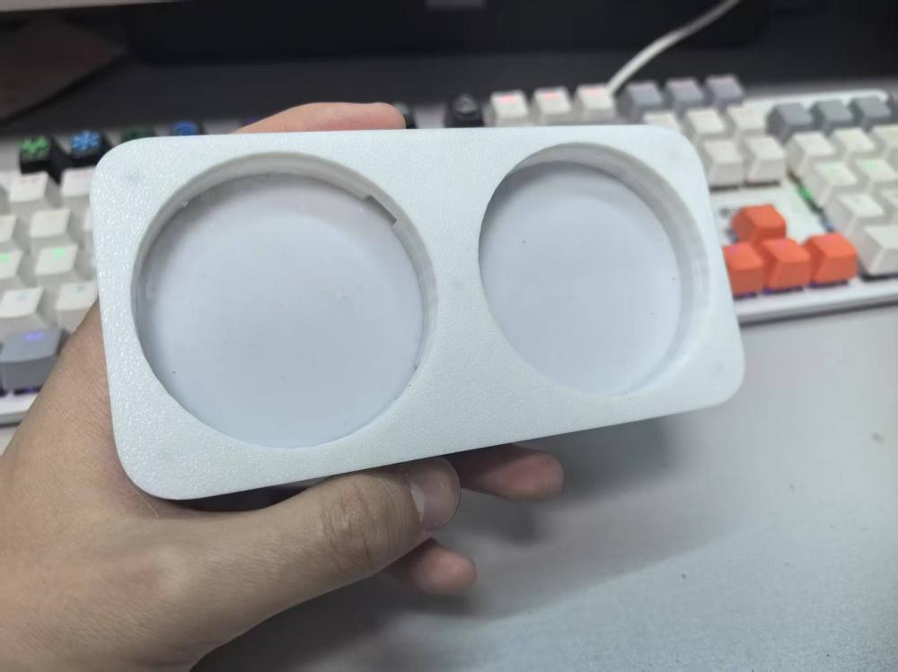 58mm双孔吧唧盒3D打印模型