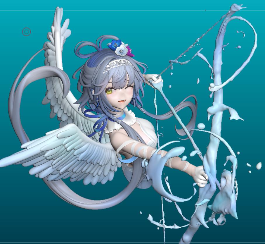 洛天依3D打印模型