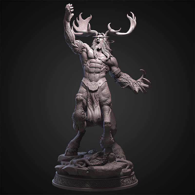 塞纳留斯 魔兽世界3D打印模型