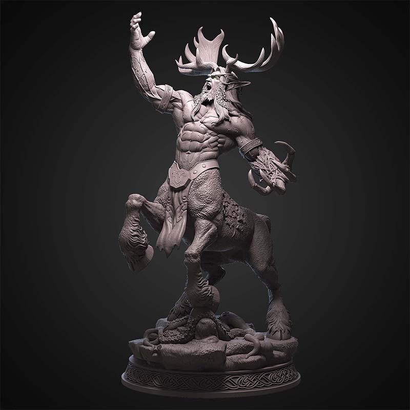 塞纳留斯 魔兽世界3D打印模型