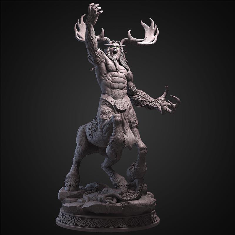 塞纳留斯 魔兽世界3D打印模型