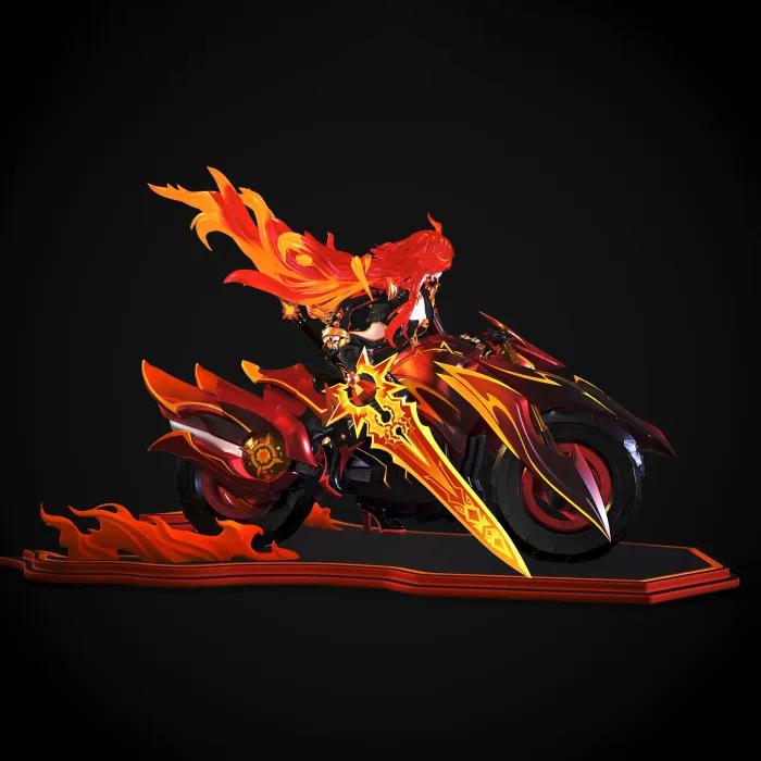 原神 玛薇卡/Mavuika3D打印模型