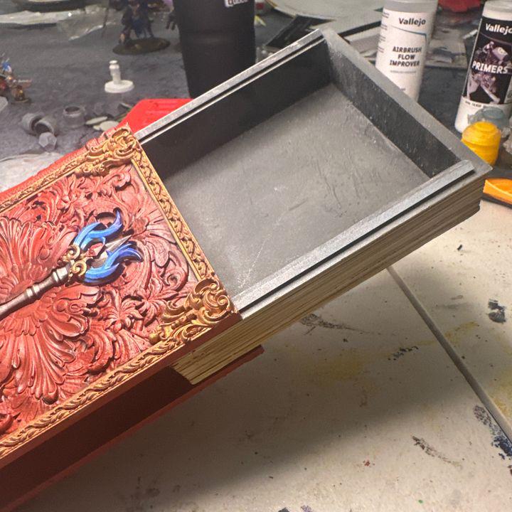 托姆之书收藏盒3D打印模型
