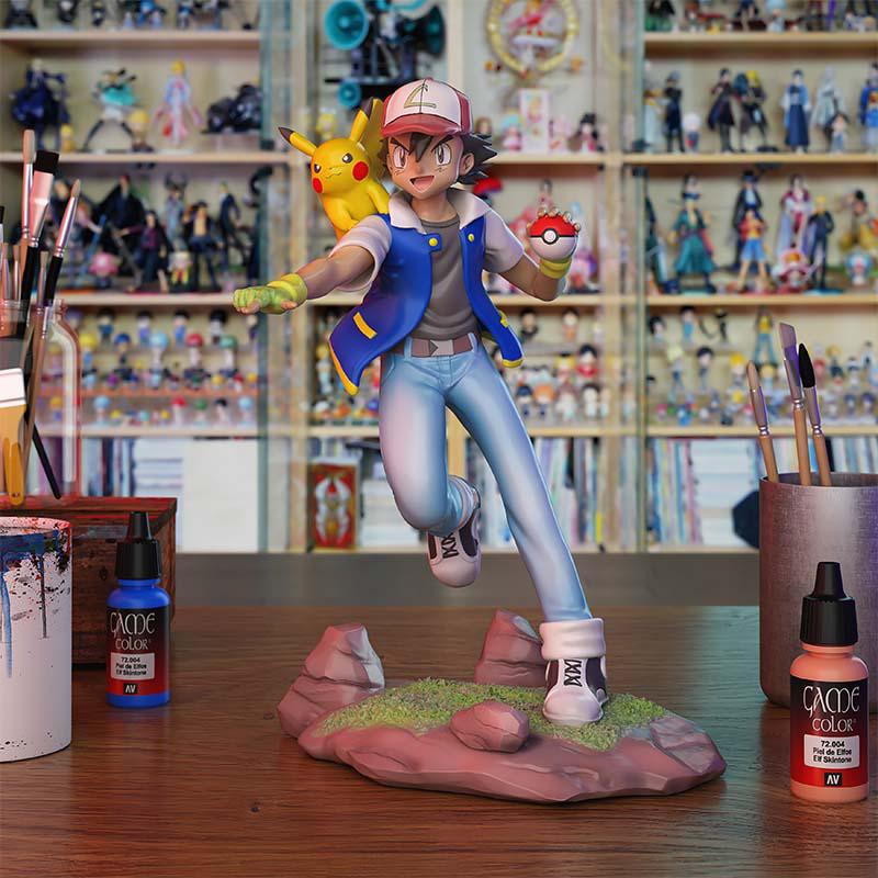 宝可梦 小智3D打印模型