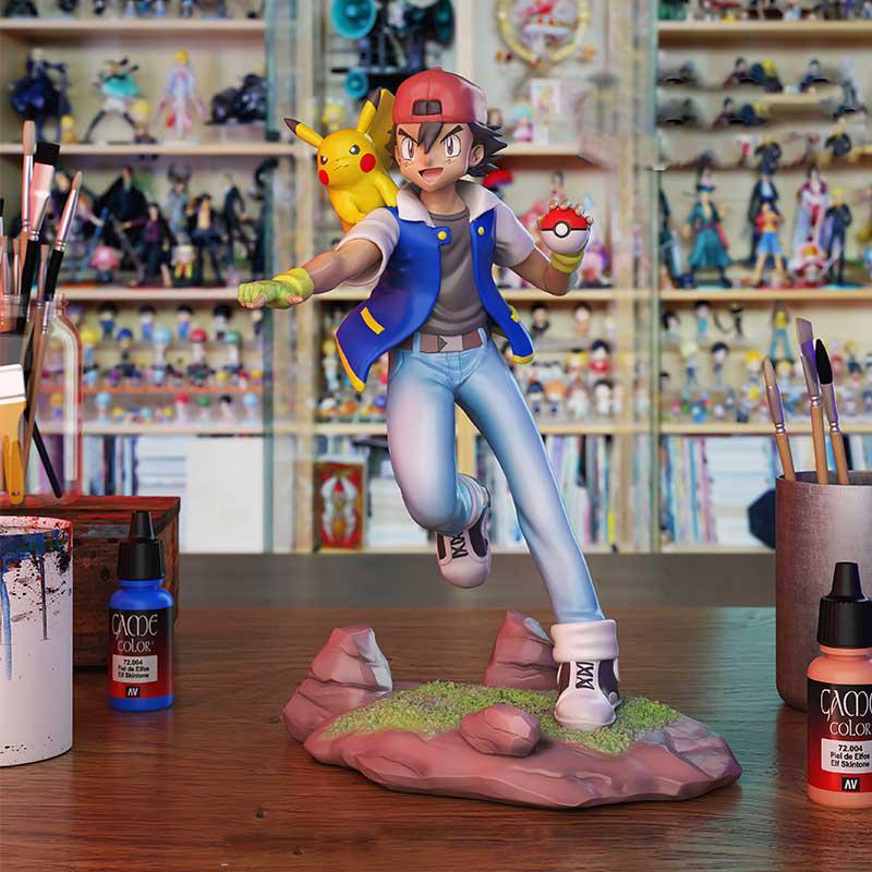 宝可梦 小智3D打印模型