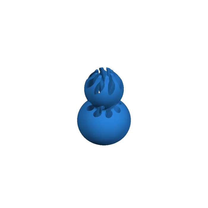 螺旋葫芦3D打印模型