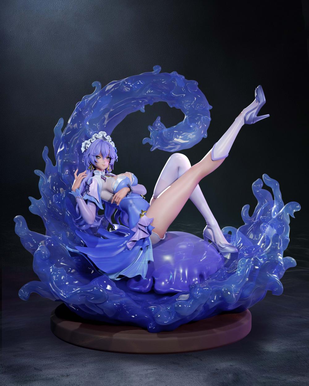 鸣潮 坎特蕾拉3D打印模型