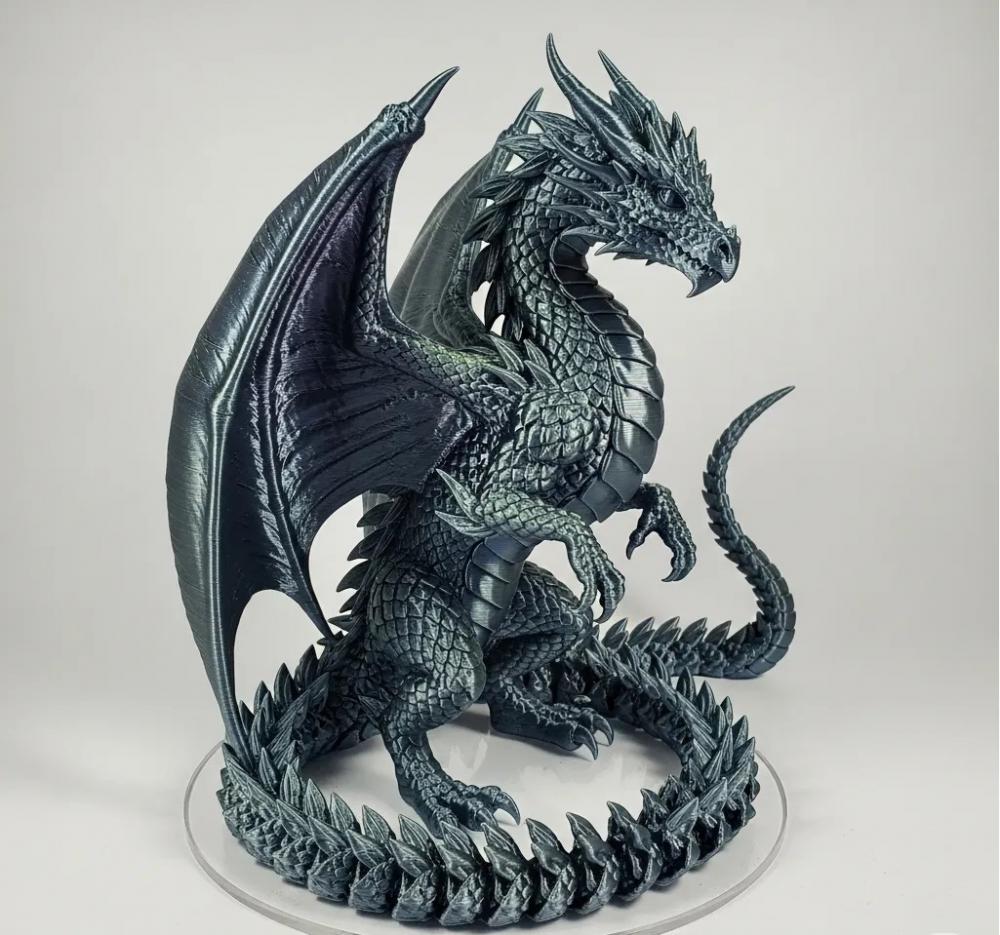 龙型摆件3D打印模型
