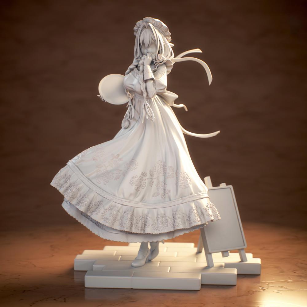 奥罗 克洛尼  虚拟主播3D打印模型