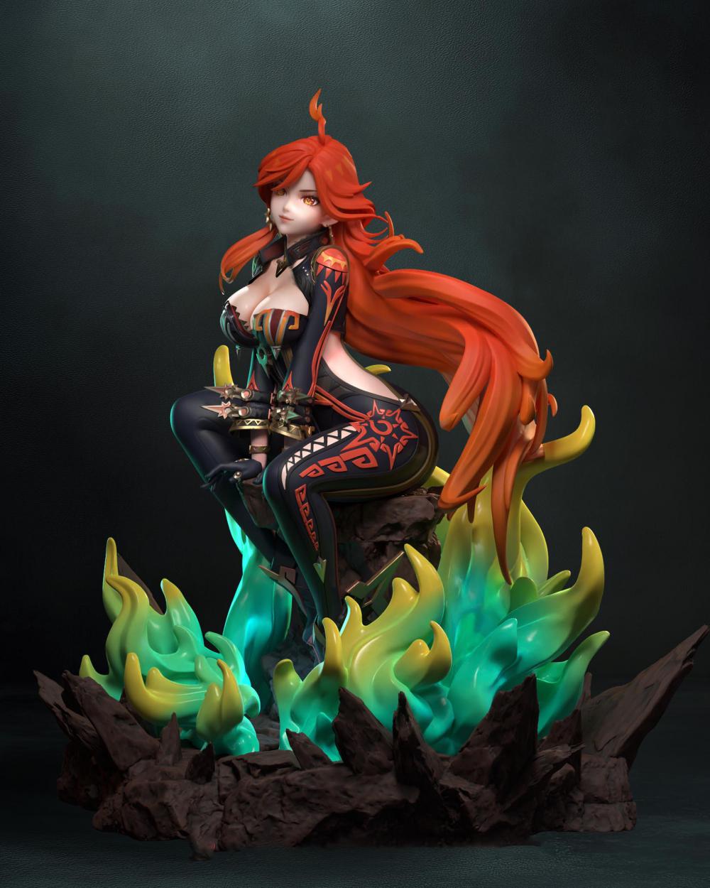玛薇卡 原神3D打印模型