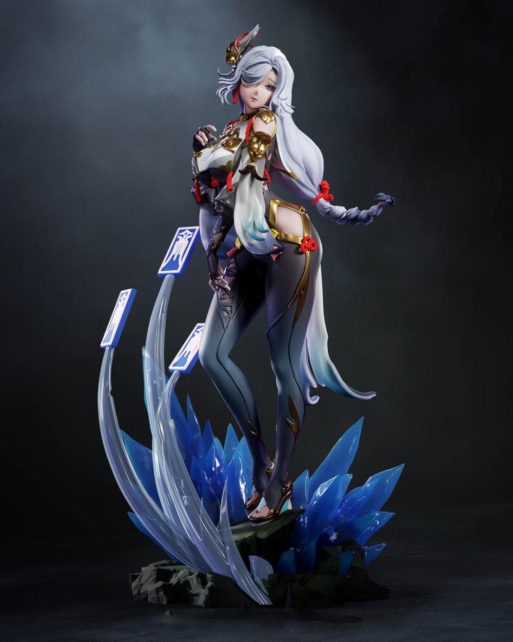 原神 申鹤3D打印模型